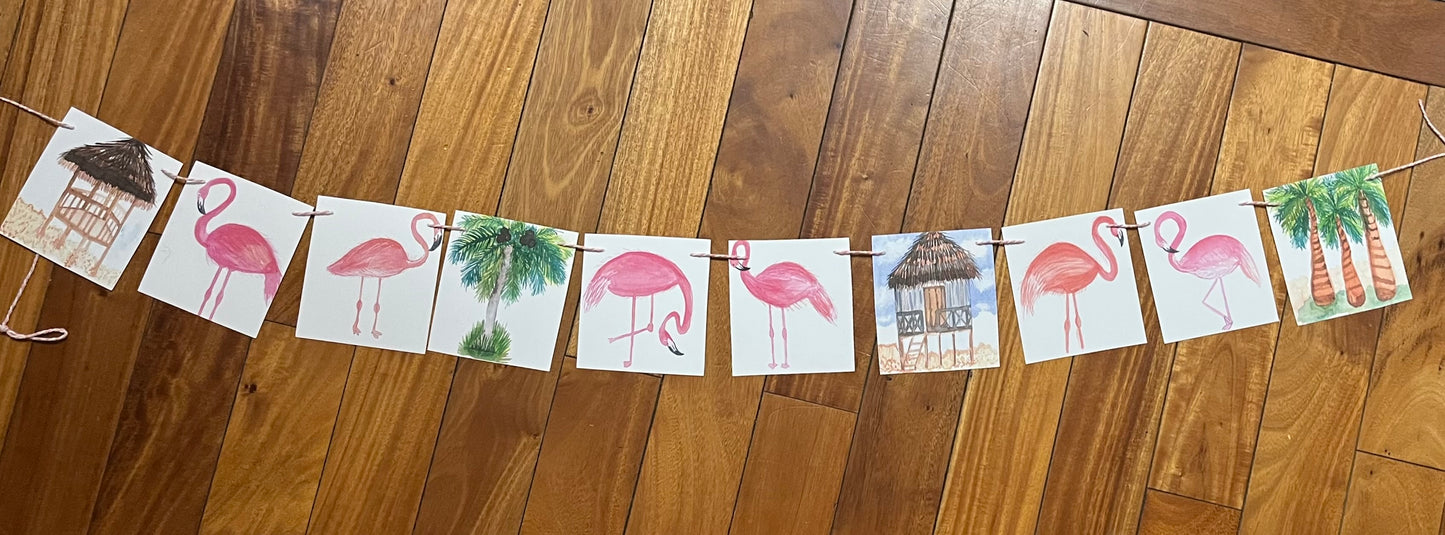 Flamingo Fun Garland