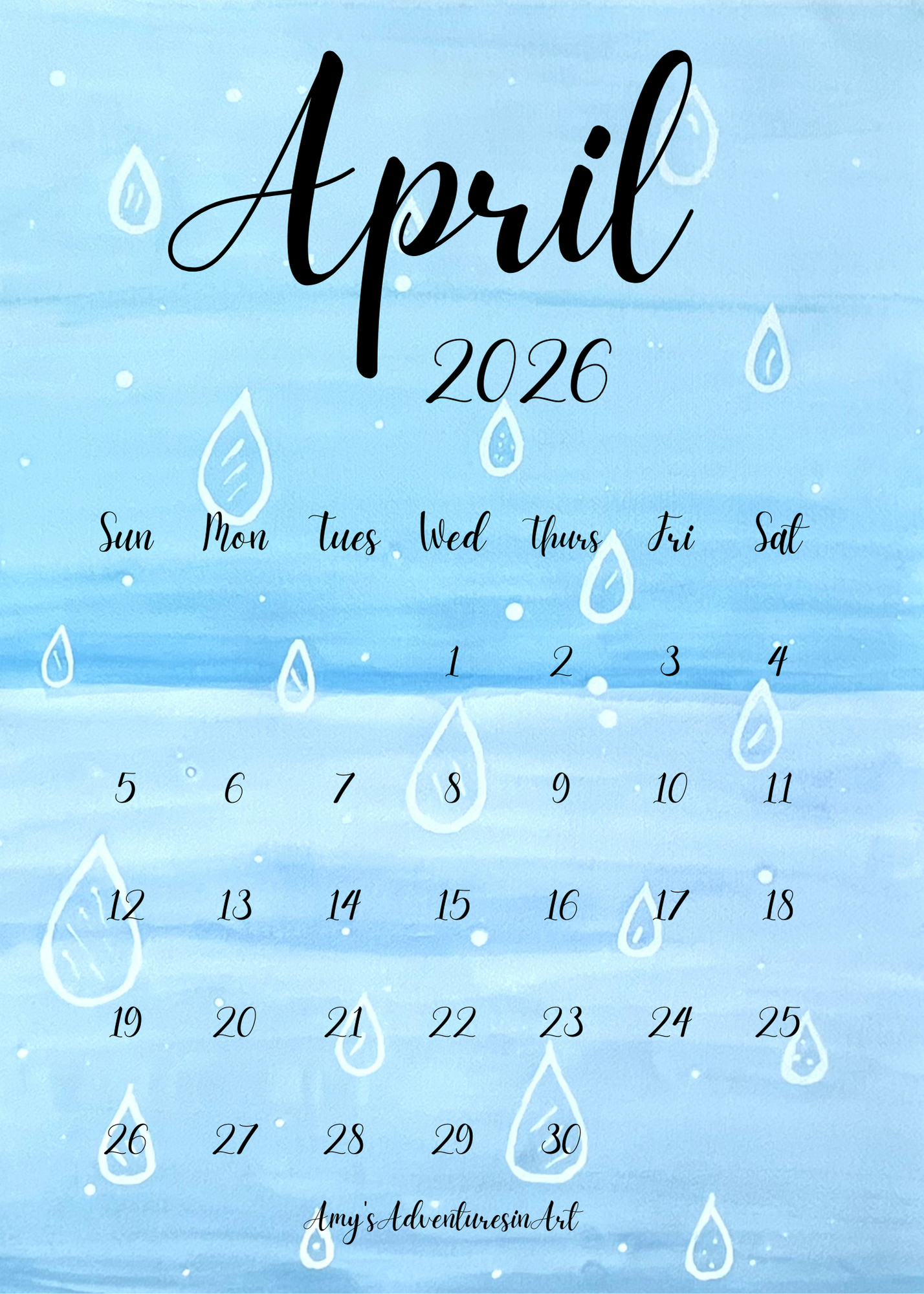 Gradient Calendar