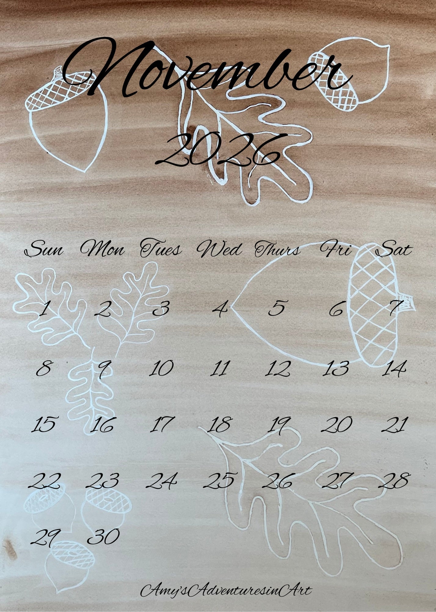 Gradient Calendar