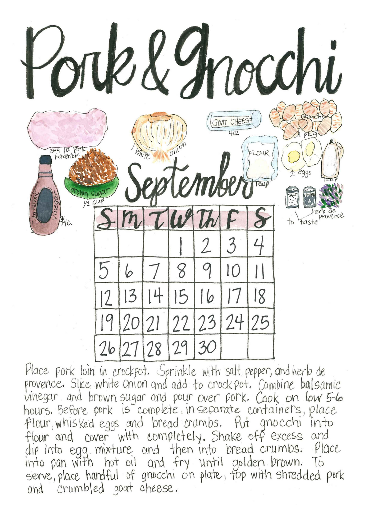 2027 Family Recipe Desk Calendar