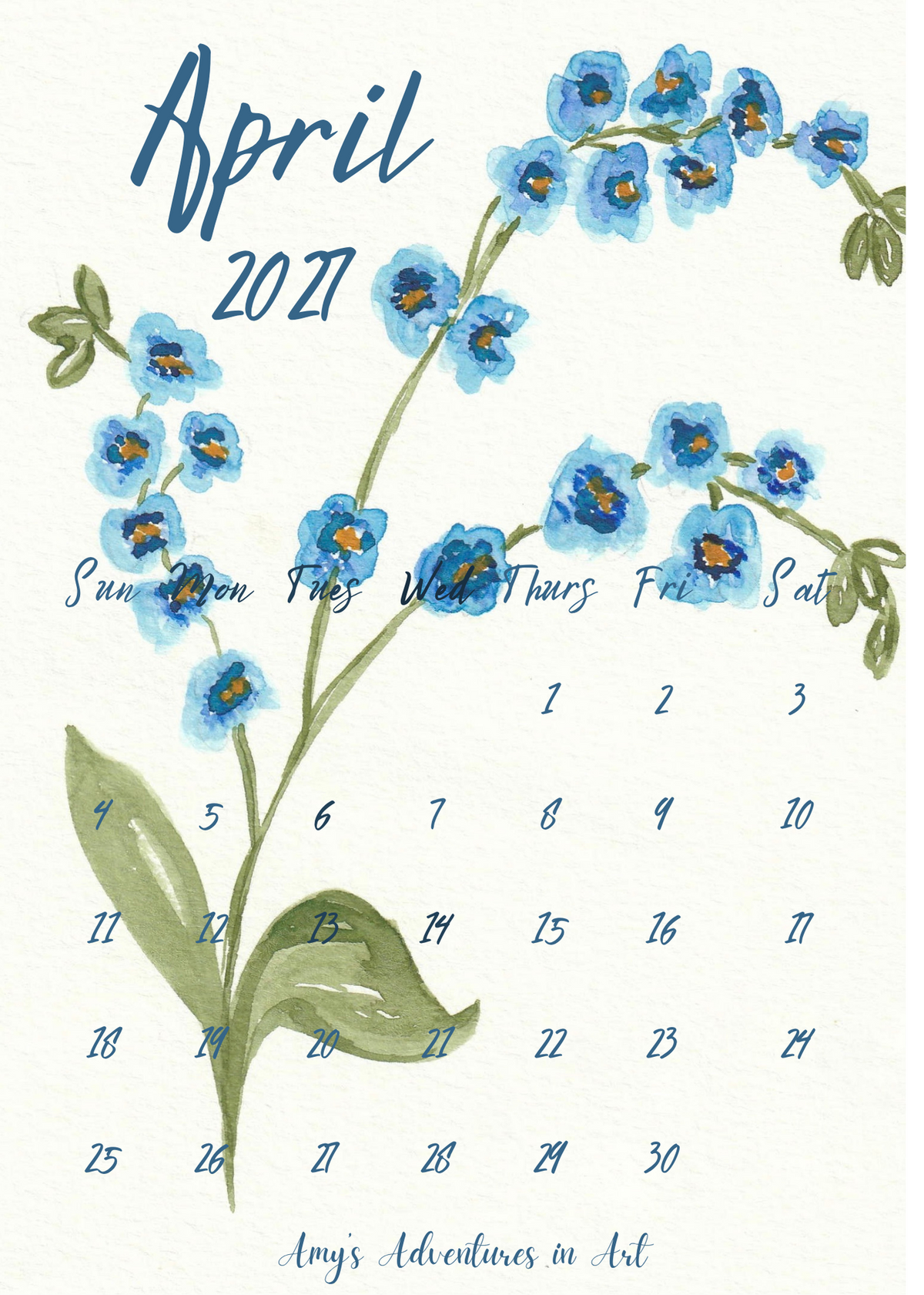 2027 Flower Desk Calendar