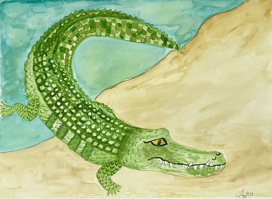 Avery Alligator Print
