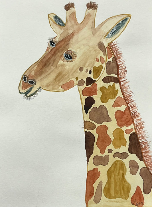 Georgia Giraffe Print