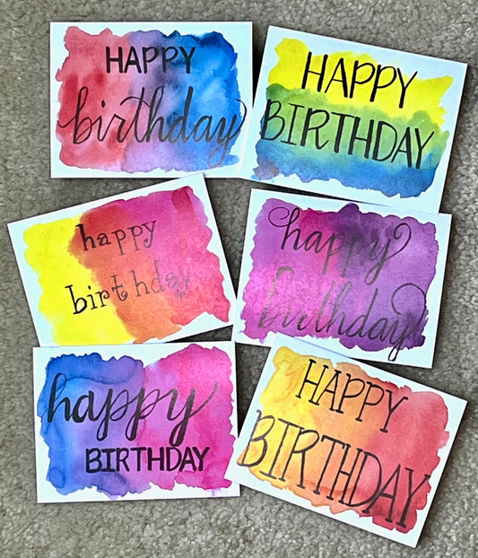 Birthday Card Set
