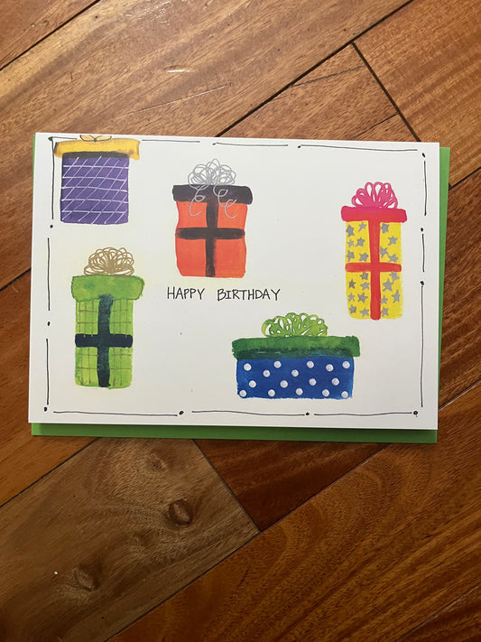 Birthday Gifts Card