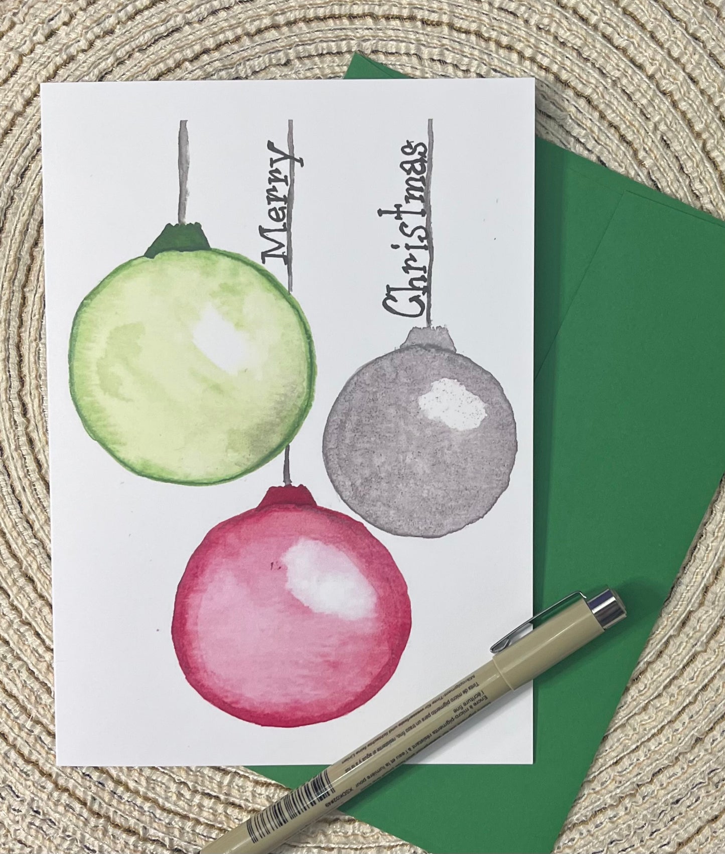 Christmas Card Ornaments