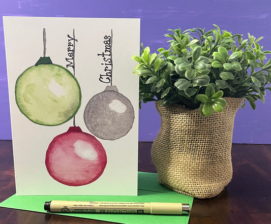 Christmas Card Ornaments