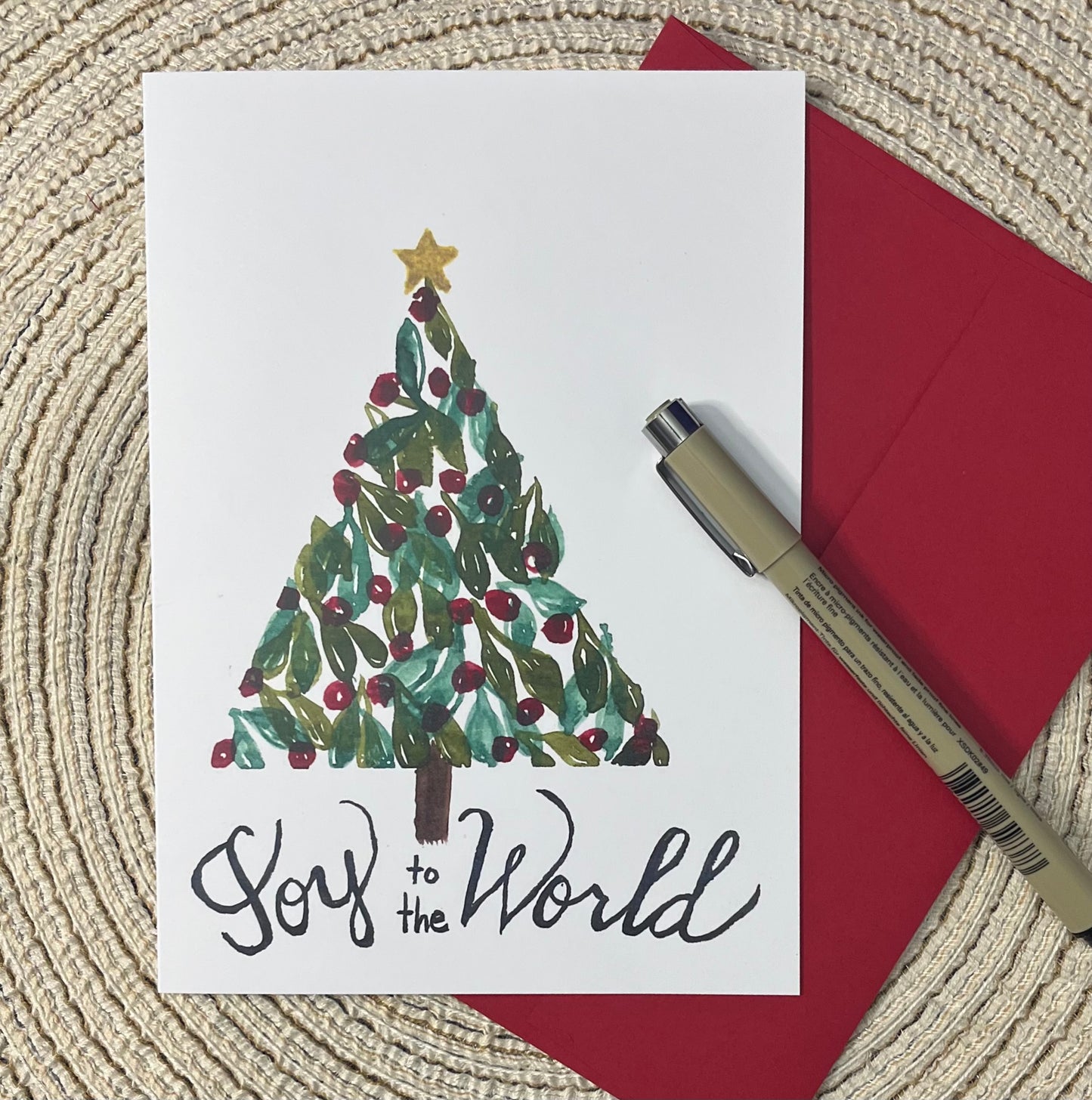 Christmas Card Tree