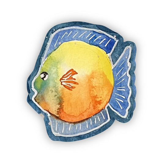 Fredrick Fish Sticker