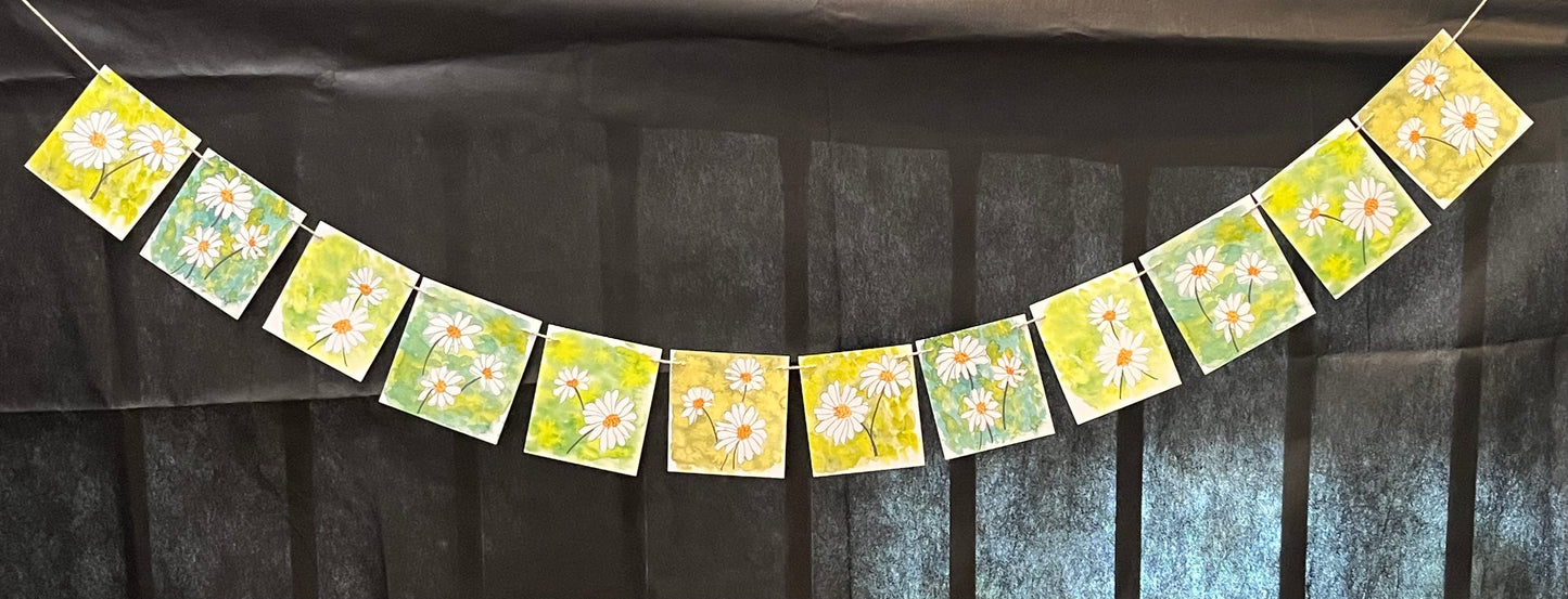 Daisy Bouquet Garland