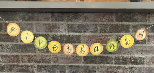 Celebrate/GiveThanks Garland