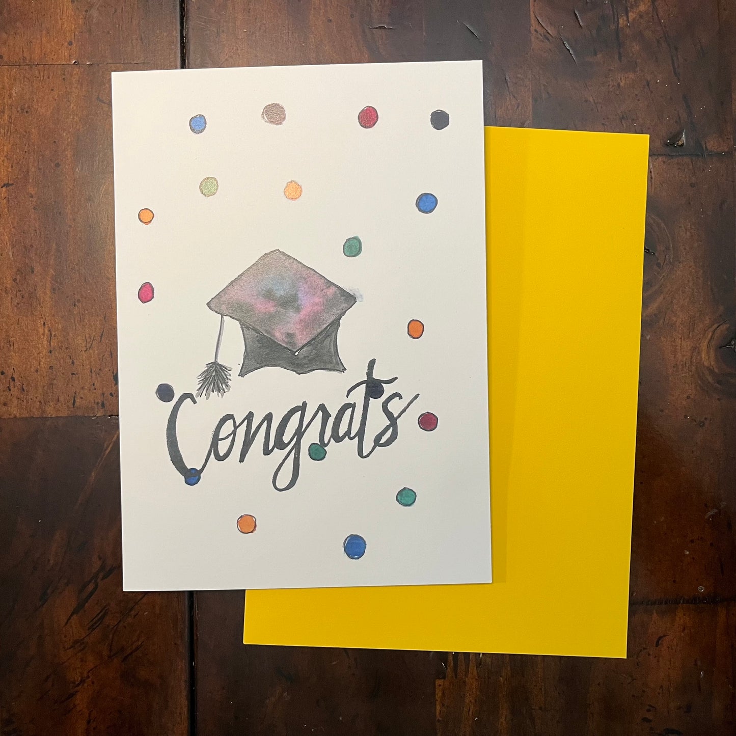 Cap Graduation Card