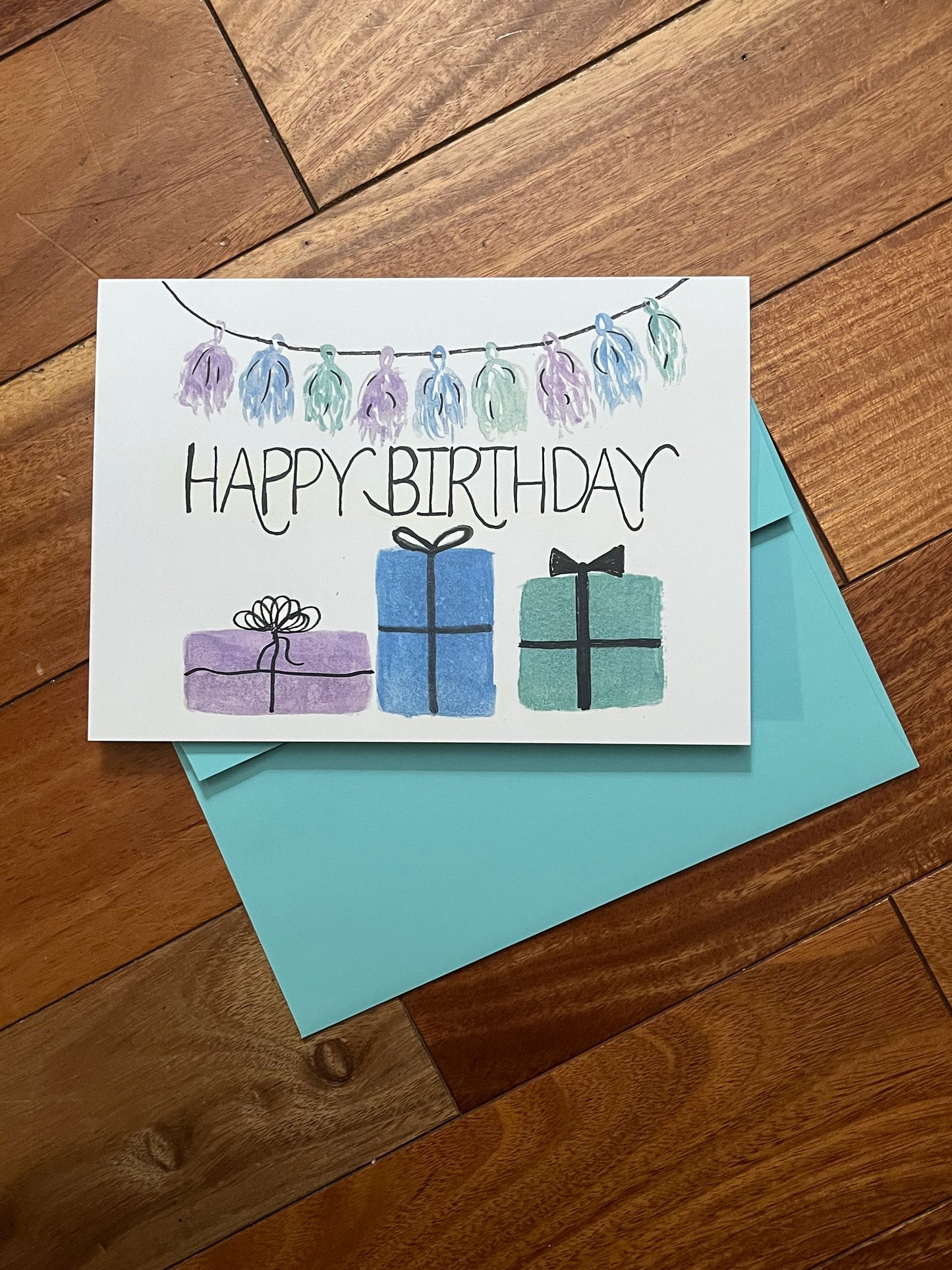 Happy Birthday Banner Card