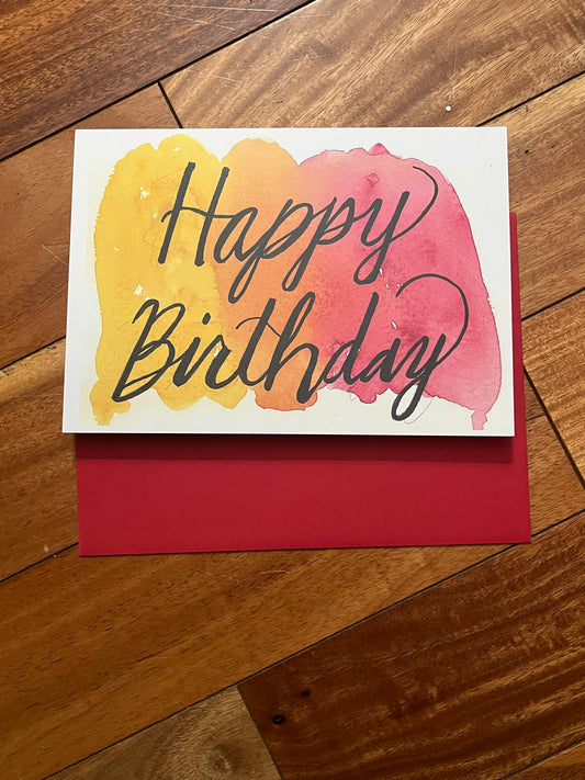 Happy Birthday Card