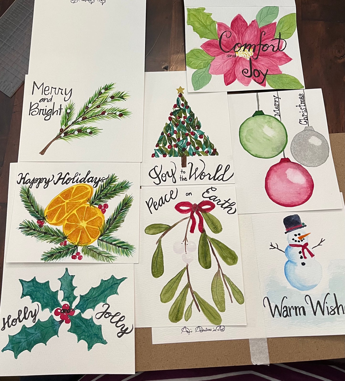 4x6 Christmas Card Pack