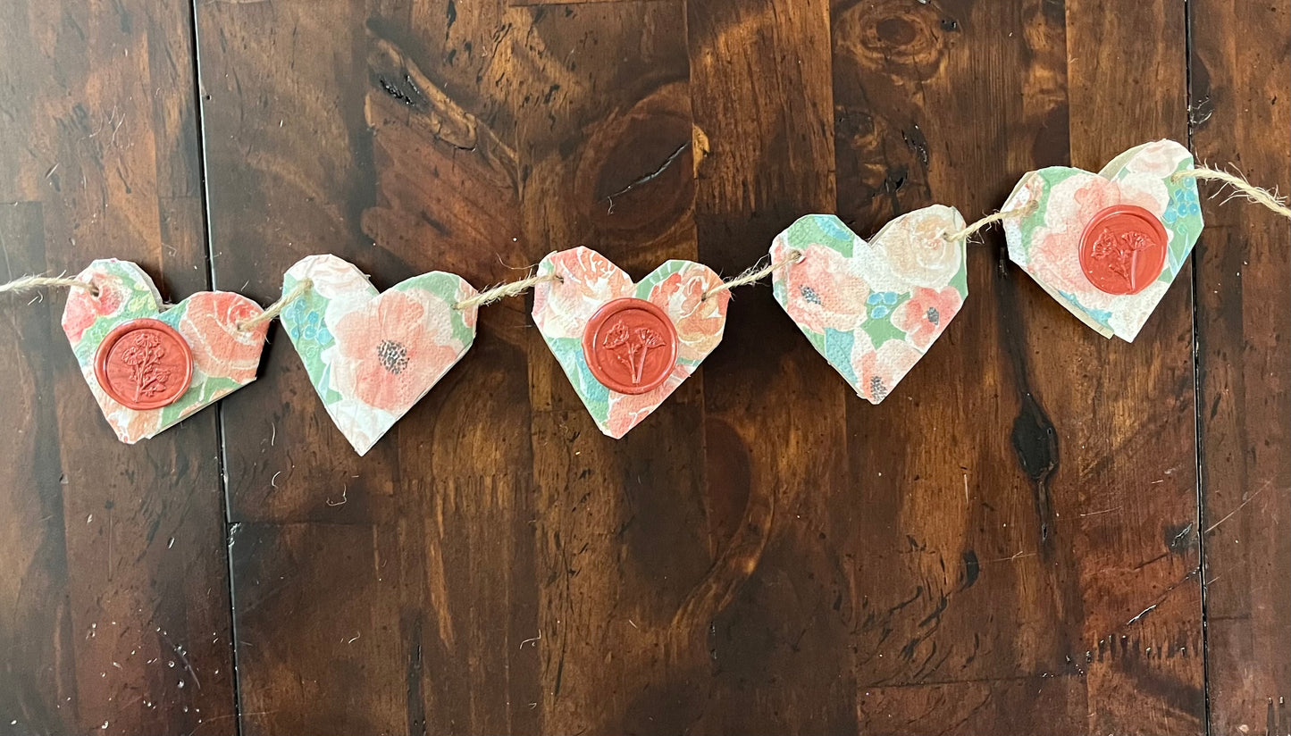 Craft and Create: Valentine Garland