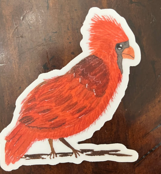 Cardinal Sticker