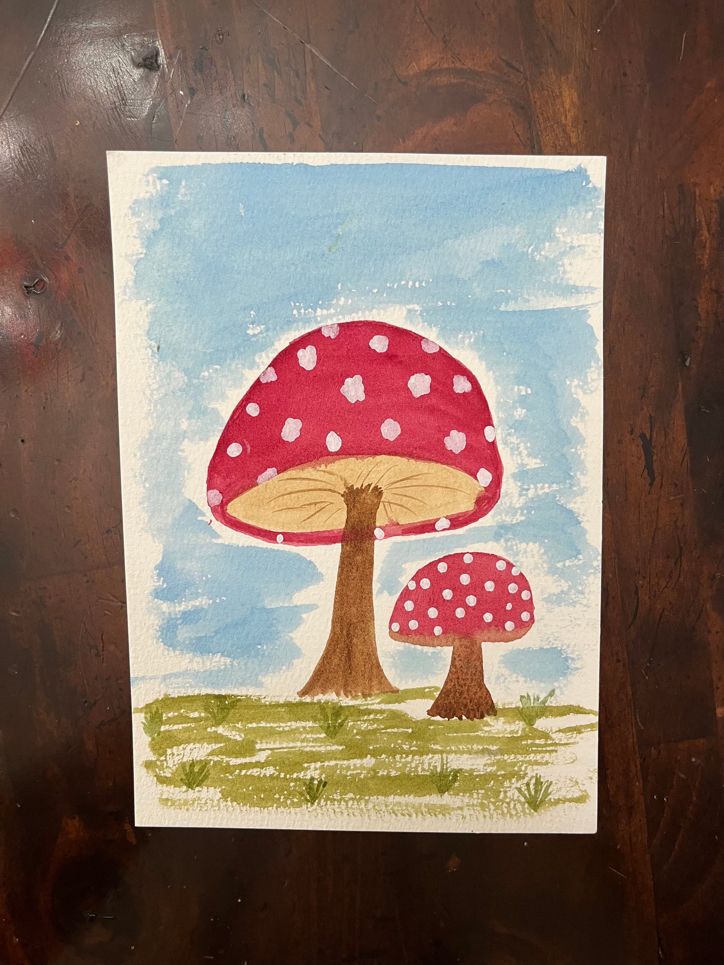 Watercolor Class at The Well