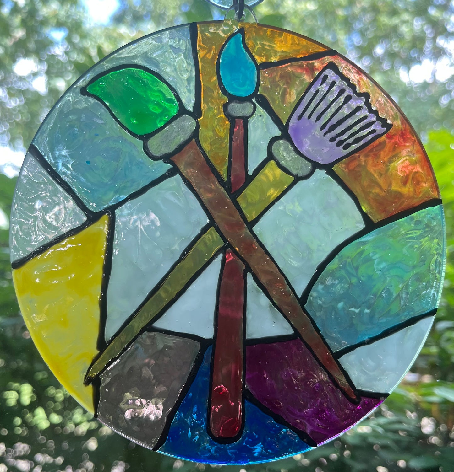 Light Up the Holidays! Faux Stained-Glass Sun Catcher Workshop