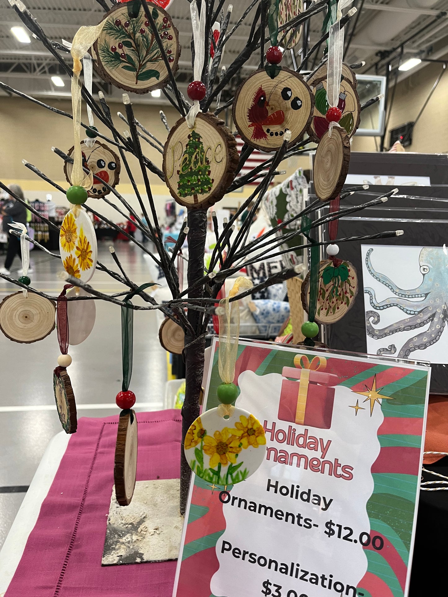 Holiday Watercolor Class at The Well