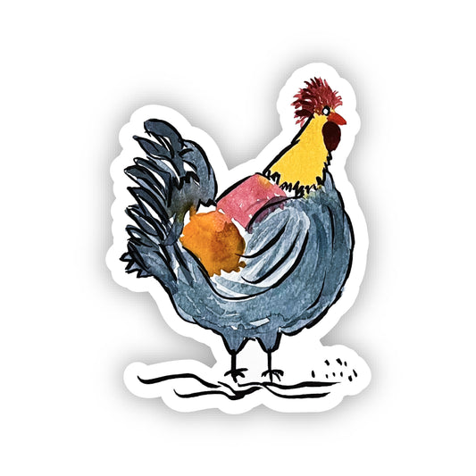 Mr. Rooster Sticker