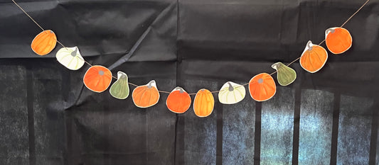 Fall Pumpkin Garland