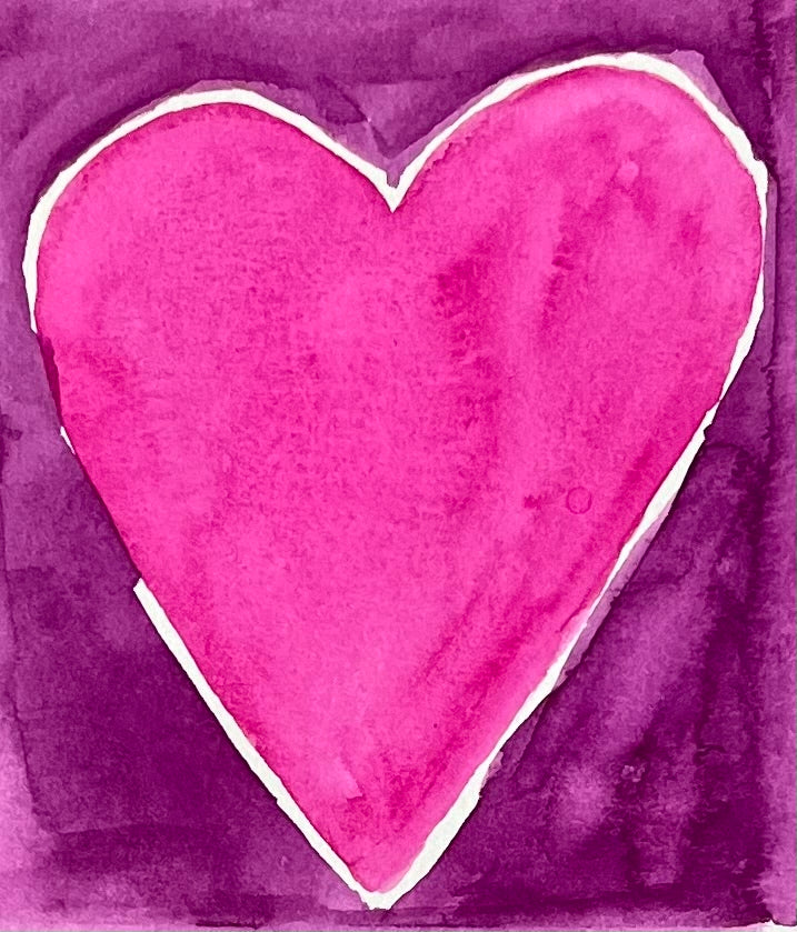 Heart Pink Sticker