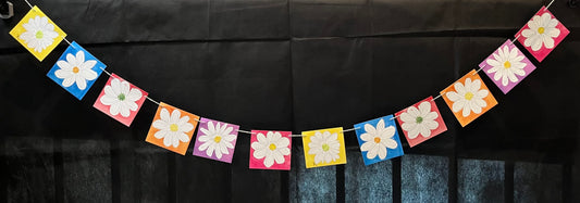 Color Daisies Garland