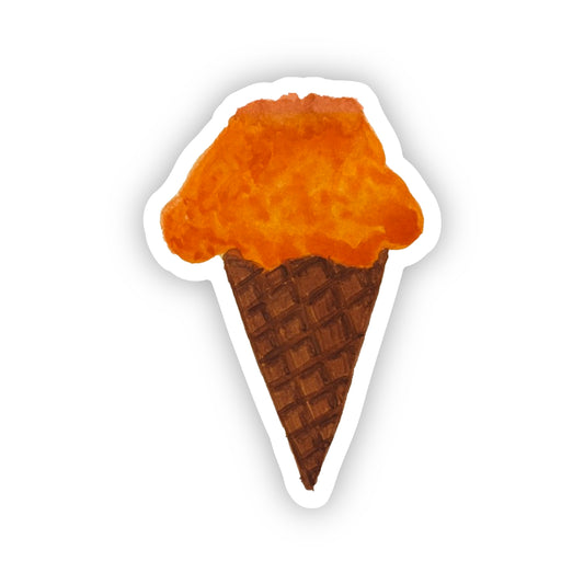 Orange Sherbert Sticker